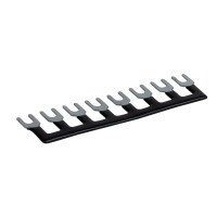 Main product image for 8 Terminal Barrier Strip Jumper Bar 12mm Pitch-Black090-829